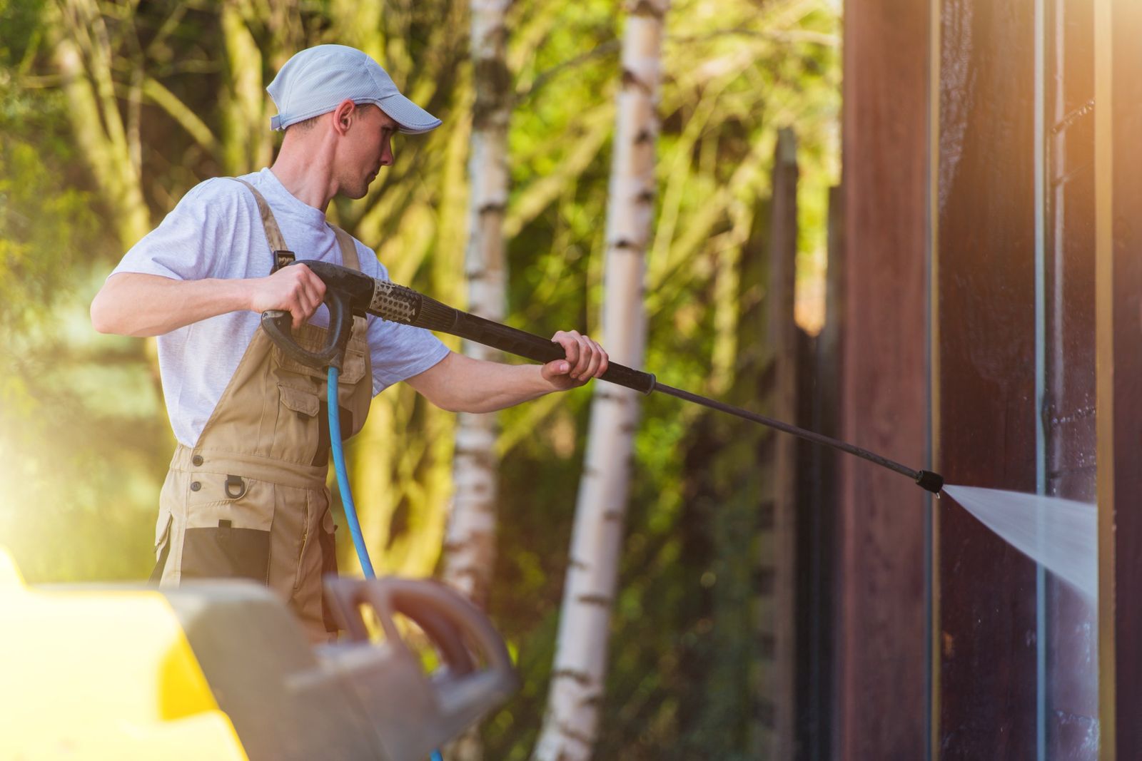 Custom commercial pressure washing programs